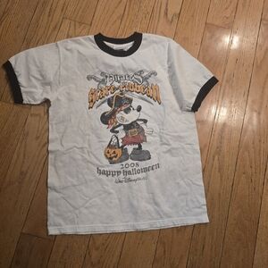 Vtg 2008 Disney Parks Pirates of the Scareibbean Mickey Mouse Halloween Ringer M
